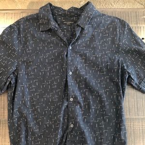 All Saints short sleeve button down